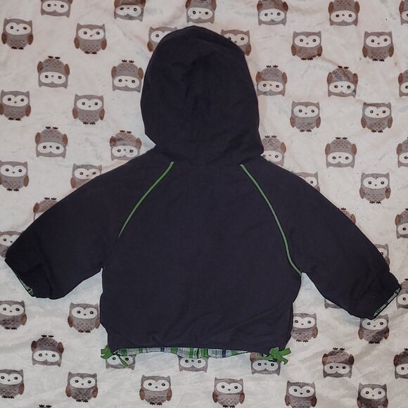 ❄️ 3-6m | Reversible Zip-Up Jacket - Picture 3 of 4